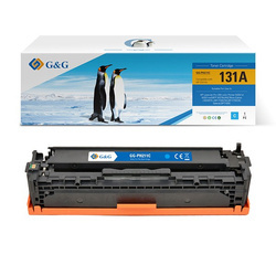 G&G KOMPATYBILNY TONER Z CF211A, CRG731, CYAN, 1800S, NT-PH211C, HP 131A, DLA HP LASERJET PRO 200 M276N, M276NW,, N