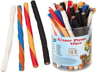 GUMKA DO ŚCIERANIA POLIMEROWA CENTRUM TWISTED PIRATE 86614 160X10X10MM