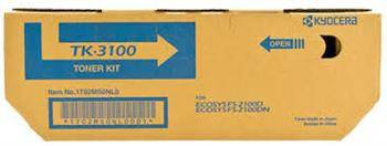 TONER ORYGINALNY KYOCERA TK3100 TK3100=1T02MS0NL0 CZARNY 12500 STRON