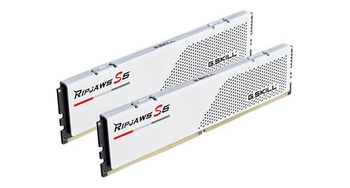 G.SKILL PAMIĘĆ PC DDR5 96GB (2X48GB) RIPJAWS S5 5200MHZ CL40 XMP3 BIAŁY