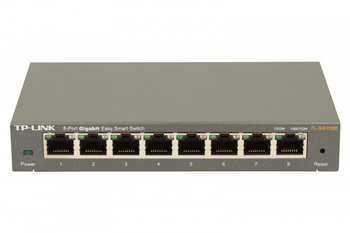 TP-LINK PRZEŁĄCZNIK SMART TL-SG108E 8X1GBE