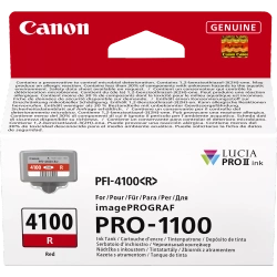 CANON ORYGINALNY INK / TUSZ PFI-4100 R, 6785C001, RED, 80ML
