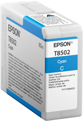 TUSZ ORYGINALNY EPSON T8502 C13T850200 CYAN 80 ML