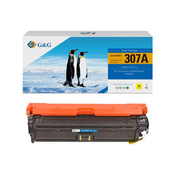 G&G KOMPATYBILNY TONER Z NT-CH742FY, HP 307A, CE742A, YELLOW, 7300S, DLA HP COLOR LASERJET CP5225, N