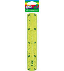 LINIJKA PLASTIKOWA 20CM FIORELLO GR-F200 ELASTYCZNA 130-1813