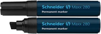 MARKER PERMANENTNY SCHNEIDER MAXX 280 CZARNY ŚCIĘTA 4-12MM