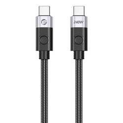 Kabel do ładowania Orico 240W USB-C do USB-C, 1 m (czarny)