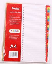 PRZEKŁADKI A4 FIAN HF290-31N 5 KOLORÓW KARTON 170G