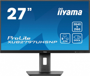 IIYAMA MONITOR 27 CALI XUB2797UHSNP-B1, 4K, IPS, DP, HDMI, USB-C, PIVOT, HAS