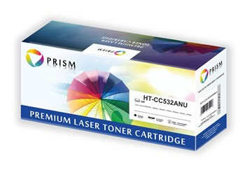 TONER ZAMIENNY PRISM CC532A/CE412A/CF382A/CRG718 ZHL-CC532ANPU ŻÓŁTY 2800 STR.