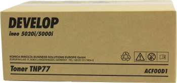 TONER ORYGINALNY DEVELOP TNP-77 ACF00D1 CZARNY 20000 STRON