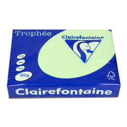 PAPIER KSERO KOLOR A4 TROPHEE ZIELEŃ TRAWY 80G 500 ARK