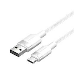 KABEL USB 2.0 A DO USB-C 3A VENTION CTNWH 2M (BIAŁY)