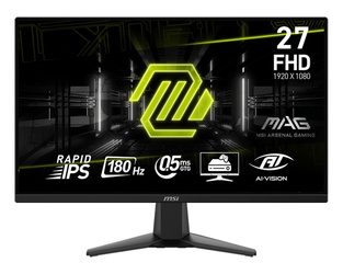 MSI MONITOR 27 CALI MAG 275F LED/FHD/FLAT/180HZ/CZARNY
