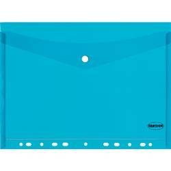 TECZKA KOPERTOWA Z PERFORACJĄ NA GUZIK A4 CENTRUM 80631 MIX PP 0.18MM