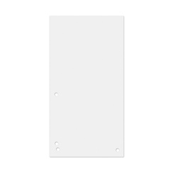 PRZEKŁADKI 1/3 A4 DONAU BIAŁE KARTON 190G/M² 100SZT