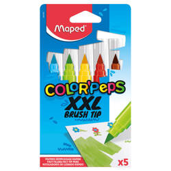 FLAMASTRY MAPED COLORPEPS BRUSH JUMBO XXL 5 SZTUK