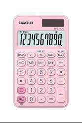 KALKULATOR KIESZONKOWY 118X70X8,4MM CASIO SL-310UC-PK BOX RÓŻOWY SOLARNE+BATERIA LR1130