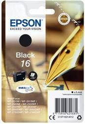 TUSZ ORYGINALNY EPSON T1621 C13T16214012 CZARNY 5,4 ML