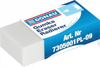 GUMKA DO ŚCIERANIA DONAU BIAŁA 41X21X11MM