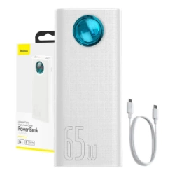 Powerbank BASEUS Amblight 30000mAh 65W (biały)