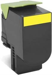 TONER ORYGINALNY LEXMARK 80C2SY0 YELLOW 2000 STRON