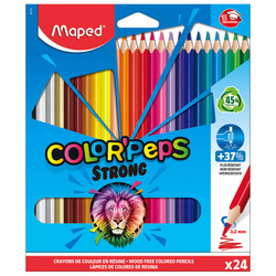 KREDKI MAPED COLORPEPS STRONG TRÓJKĄTNE 24 SZT