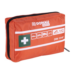 APTECZKA SAMOCHODOWA DONAU SAFETY POMARAŃCZOWA SASZETKA Z TKANINY WODOODPORNEJ