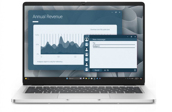 DELL LAPTOP DELL PRO 14 PC14255/AMD RYZEN AI 7 350/16GB/512GB SSD/14.0 FHD+/RADEON 860M/FGRPR/FHD/IR CAM/MIC/WLAN+ BT/BACKLIT KB/3 CELL/W11PRO