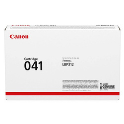 CANON ORYGINALNY TONER 041BK, BLACK, 10000S, 0452C002, CANON I-SENSYS LBP312X, I-SENSYS MF522X, I-SENSYS MF525X, O