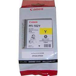 TUSZ ORYGINALNY CANON PFI102Y 0898B001 YELLOW 130 ML
