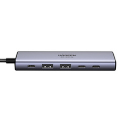 HUB USB-C UGREEN CM511, HDMI 4K 60HZ, 2X USB 3.2, 2X USB-C 3.2, PD