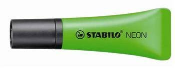 Zakreślacz STABILO NEON 72/33 zielony neon 2-5mm