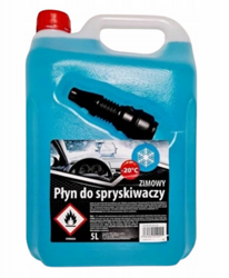 PŁYN DO SPRYSKIWACZY ZIMOWY Z LEJKIEM 5L