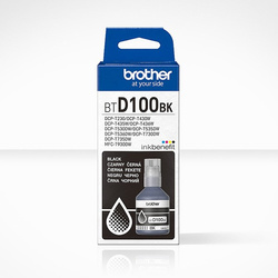 BROTHER ORYGINALNY INK / TUSZ BTD100BK, BLACK, 7500S, 108ML