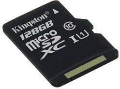 PAMIĘĆ MICROSDHC 128GB 10MBS KINGSTON SDCS/128GBSP