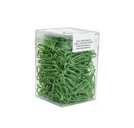 SPINACZE OKRĄGŁE 28MM VICTORY OFFICE PRODUCTS 60286H300-151 PASTELOWE SELEDYNOWE METALOWE POWLEKANE W POJEMNIKU PLASTIKOWYM 300SZT