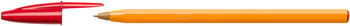 Długopis BIC ORANGE 8099241 czerwony 0.7mm pomarańczowa obudowa