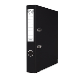 SEGREGATOR A4/50MM BASIC-S Z SZYNĄ CZARNY