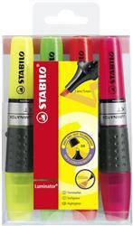 ZAKREŚLACZ STABILO LUMINATOR 71/4 MIX*4 2-5MM 4SZT.