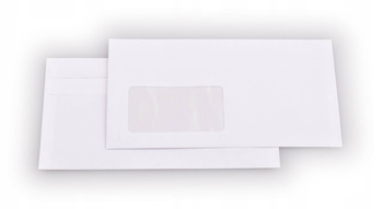 KOPERTA DL SK NC KOPERTY 11221300 BIAŁA OKNO LEWE 1000SZT