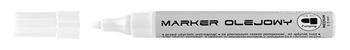 Marker olejowy TOMA 420 ECONOMY TO-420 7 2 biały 2.5mm