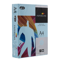 PAPIER KSERO KOLOR A4 PAPERLINE NIEBIESKI 80G 500 ARK