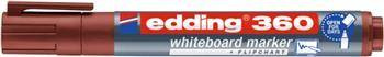 MARKER SUCHOŚCIERALNY EDDING 360 BRĄZOWY 1.5-3MM
