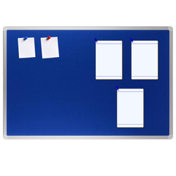 TABLICA TEKSTYLNA 100X200CM MATBOARDS 5417-07K NIEBIESKA RAMA ALUMINIOWA