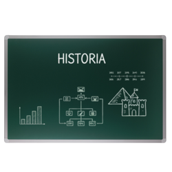 TABLICA KREDOWA 60X90CM MATBOARDS 5702K ZIELONA RAMA ALUMINIOWA