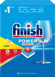 TABLETKI DO ZMYWARKI LEMON FINISH POWER ESSENTIAL 70SZT