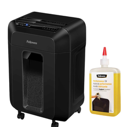 NISZCZARKA A4 FELLOWES 80M AUTOMAX 4621501 CZARNA 80KRT ŚCINKI 4X12MM 17 LITRÓW + OLEJ 355ML GRATIS