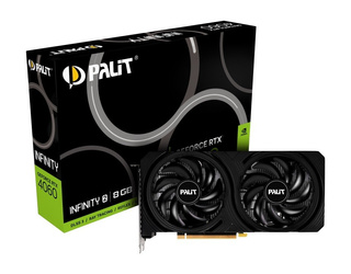 PALIT KARTA GRAFICZNA GEFORCE RTX 4060 INFINITY 2 8GB GDDR6 128BIT