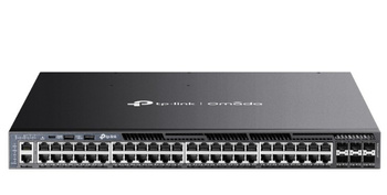 TP-LINK PRZEŁĄCZNIK OMADA 48-PORT GB STACKABLE LITE L3 MANAGED WITH 4 PORT: 24× GIGABIT RJ45 PORTS, 4× 10G SFP+ SLOTS, RJ45/USB TYPE C CONSOLE PORT